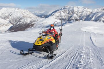 První pomoc na lyžařském svahu